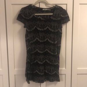 Beautiful patterned fabric dress